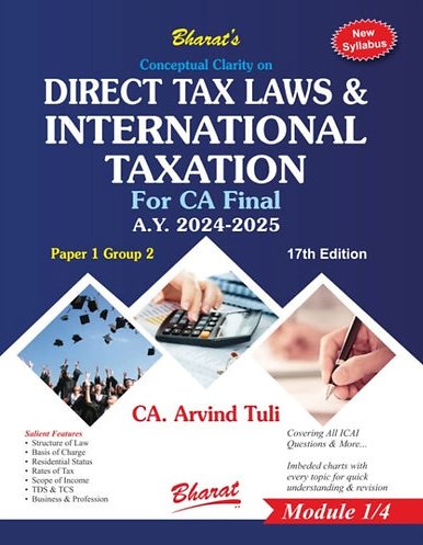 DIRECT TAX LAWS & INTERNATIONAL TAXATION For CA Final (Paper 1 Group 2)