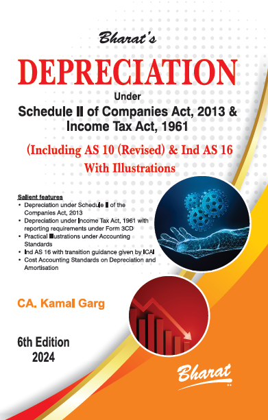 DEPRECIATION under Schedule II of Companies Act, 2013 & Income Tax Act, 1961